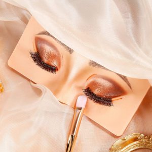 The Perfect Aid to Practicing Makeup,Silicone Face Eye Makeup Practice Board